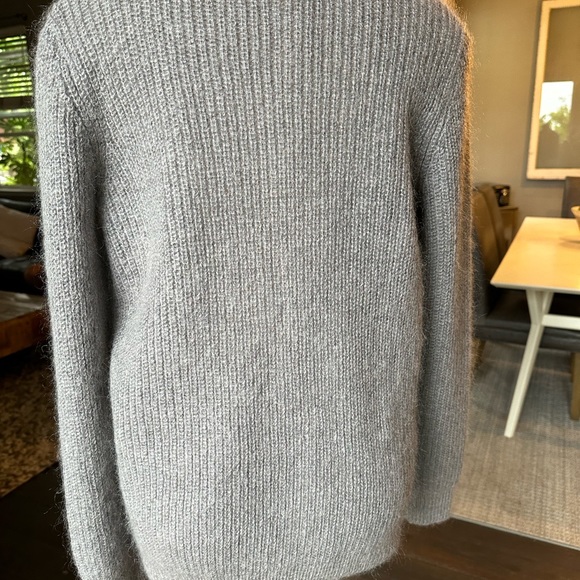 Sandro paris gray cardigan size large - Picture 9 of 9